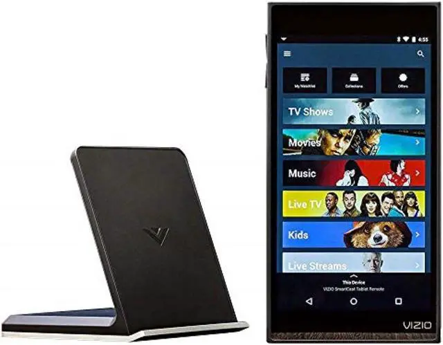 Alt view image 18 of 20 - Vizio XR6M10 SmartCast Tablet Remote - Integrated Octa-Core Processor - 8 GB Storage - 6-inch Touchscreen Display - Android 5.1.1