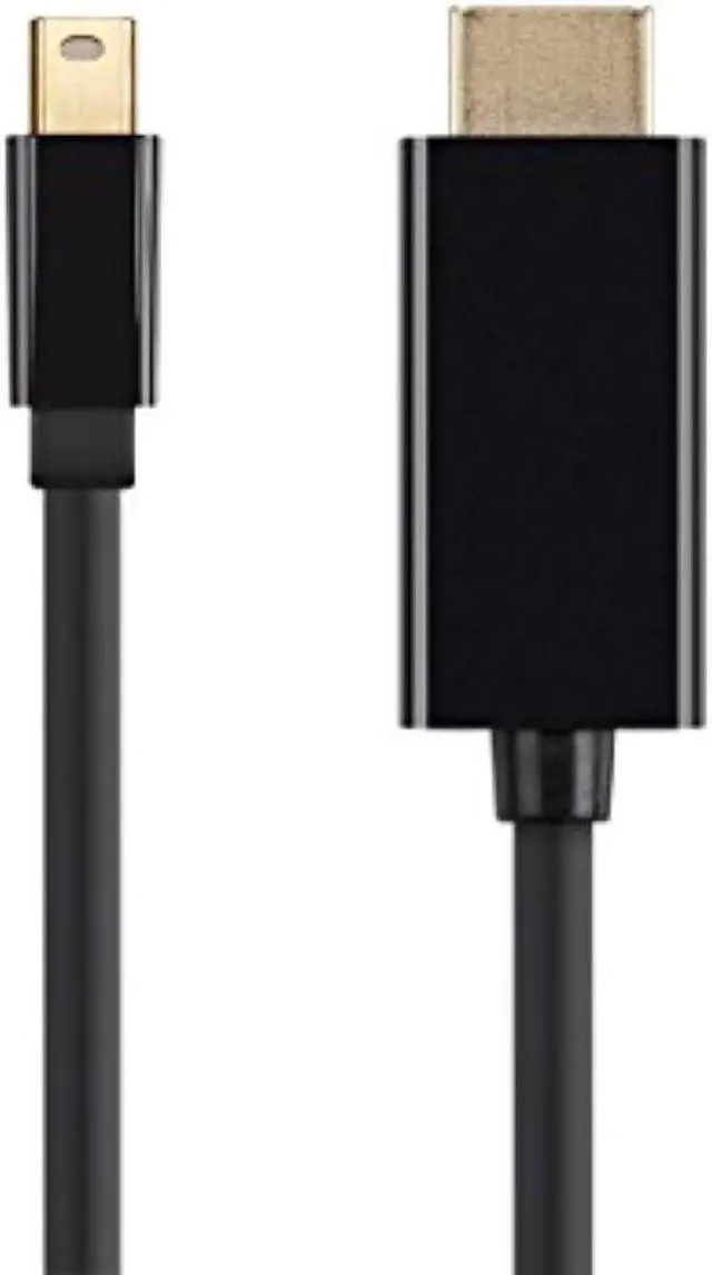 Alt view image 14 of 20 - Monoprice Mini DisplayPort to HDTV Cable - 3 Feet | High Speed, DisplayPort Compliant, HDTV - Select Series