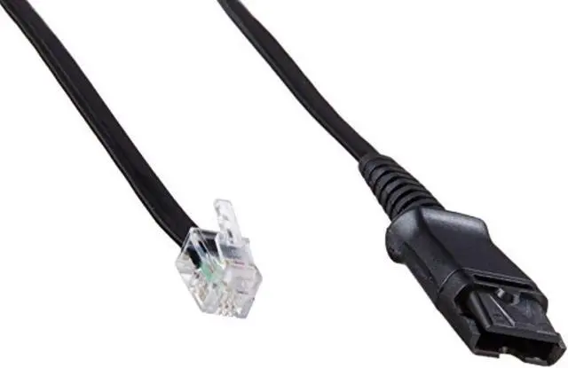 Alt view image 12 of 17 - Plantronics U10P-S Handset Audio Cable Adapter