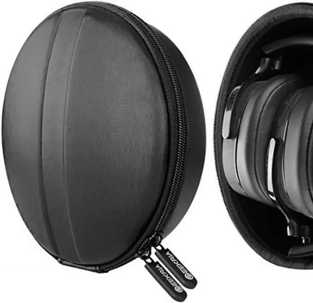 Alt view image 10 of 12 - headphone case for skullcandy hesh 3, crusher bluetooth, beats studio, sennheiser momentum2.0, sony h.ear on, monster diamond, headphones hard shell carrying case / headset travel bag black