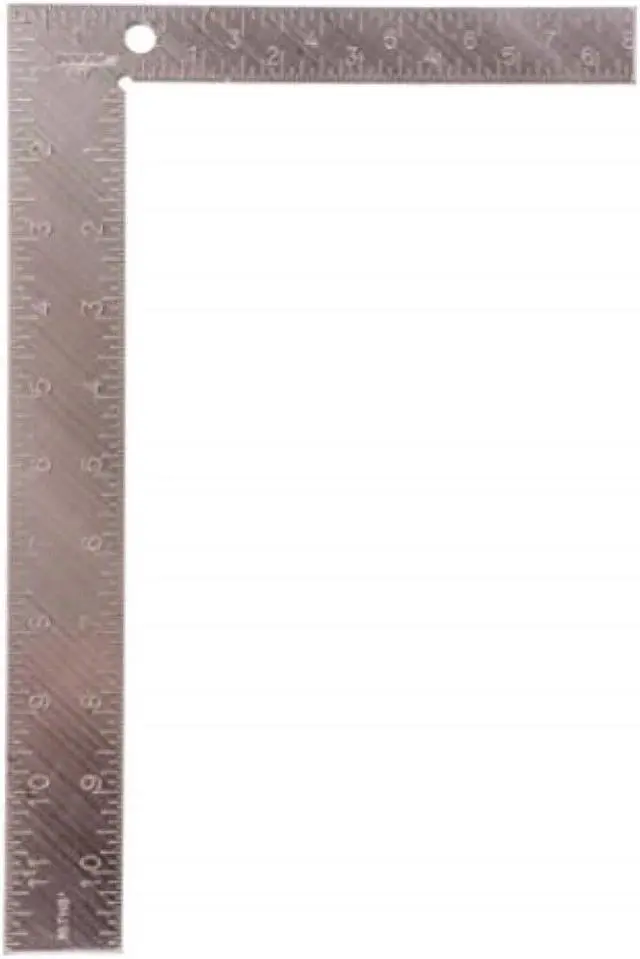 Alt view image 4 of 4 - Johnson Level 430 Steel Carpenter's Square-12" CARPENTER SQUARE