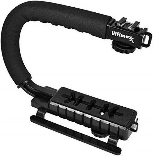 Alt view image 6 of 6 - Ultimaxx Professional Video Action Stabilizing Handle Grip Handheld Stabilizer for DSLR Cameras and Camcorders
