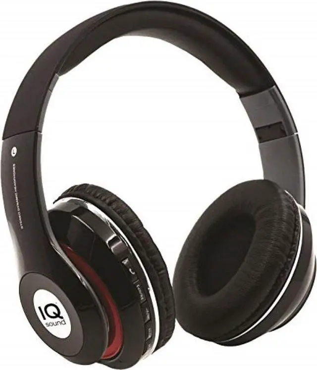 Alt view image 4 of 7 - SUPERSONIC IQ-130BT-BLK Wireless Bluetooth Hdphones Bl