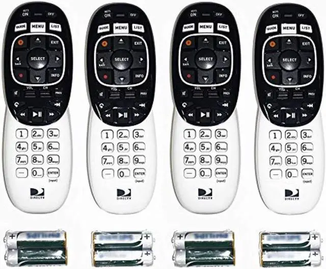 Alt view image 7 of 9 - 4 Pack - DIRECTV RC73 IR/RF Remote Control