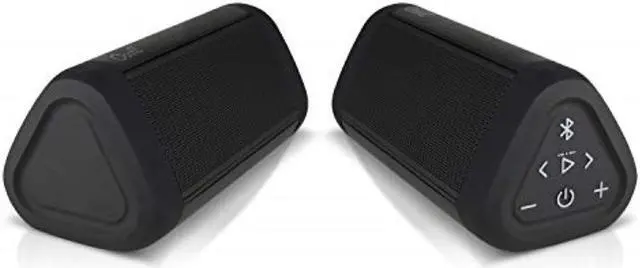 Main image of OontZ Angle 3 Ultra (4th Gen) Waterproof 5.0 Bluetooth Speaker, Two Speaker Edition, 14 Watts, Hi-Quality Sound & Bass, 100 Ft Wireless Range, Bluetooth Speakers by Cambridge SoundWorks (Black)