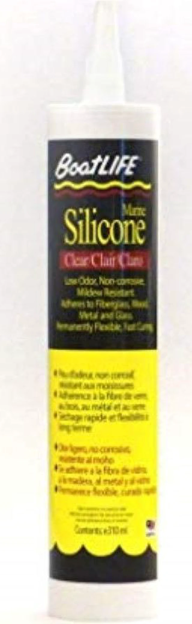 Alt view image 3 of 5 - BoatLIFE Silicone Rubber Sealant Cartridge - Clear