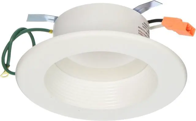 Main image of Halo RL460WH927PK 4 Inch LED Retrofit Recessed Baffle Trim RL4 Series Round Matte White