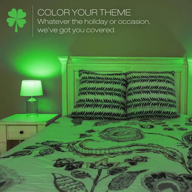 Alt view image 6 of 7 - (4 bulbs) SYLVANIA SMART+ ZigBee Bulb, Color Changing and Dimmable A19 LED Bulb,60 Watt Equivalent, Works with SmartThings, Wink, and Amazon Echo Plus