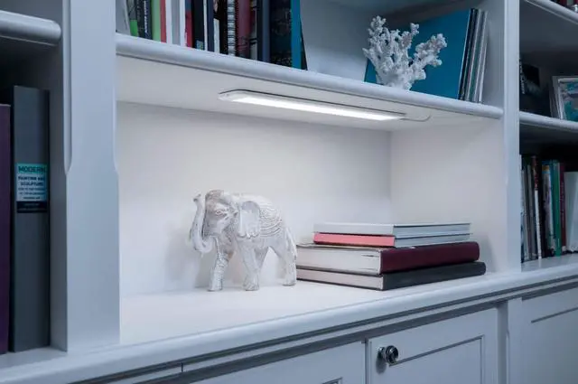 Alt view image 4 of 4 - SYLVANIA General Lighting Sylvania 72275 9" Convertible Under Cabinet Light, Hardwire or Plug-in, Linkable Undercabinet, White