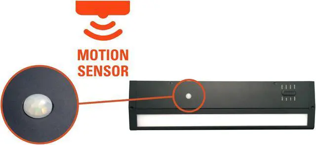 Alt view image 2 of 3 - HALO 18 inch LED Under Cabinet Light HU30ADV18P with PIR motion detector