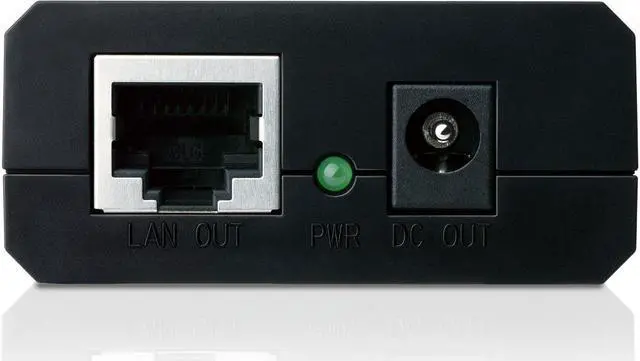 Alt view image 4 of 8 - TP-LINK TL-POE10R Gigabit PoE Splitter Adapter, IEEE 802.3af compliant, Up to 100 meters (328 Feet), 5V/12V Power Output