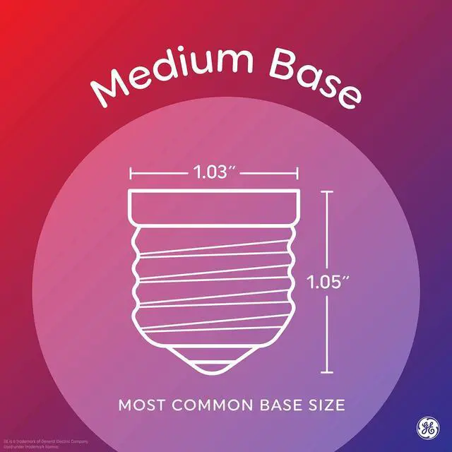 Alt view image 4 of 4 - (6 bulbs) GE Incandescent Flood Light Bulbs, BR30 Flood Lights, 45-Watt, 370 Lumen, Medium Base, Soft White, Indoor Flood Light Bulbs, Recessed Light Bulbs for Indoors