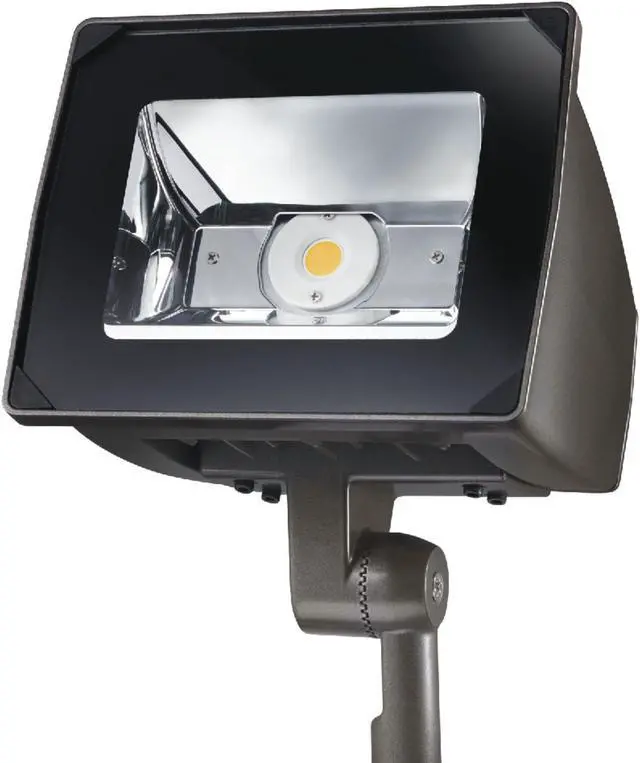 Main image of Lumark NFFLD-S-C70-KNC-UNV Night Falcon 20W Carbon Outdoor Integrated LED Area Light with Knuckle Mounting, Carbon Bronze