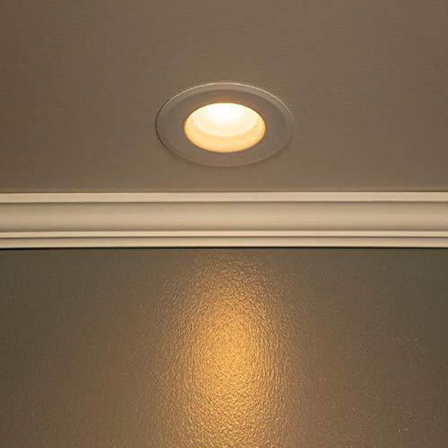 Alt view image 4 of 5 - (6 lamps) GE LIGHTING 47697 relax HD LED Light Bulbs, 6 inch recessed downlight, Soft White, 8 Watt, 700 Lumens, Indoor Floodlight