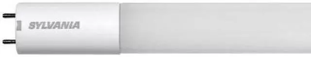 Alt view image 3 of 3 - Sylvania 40585 LED tube LEDlescent 48 inch T8 Ballast-Free Fluorescent Replacement 4100K Frosted Glass