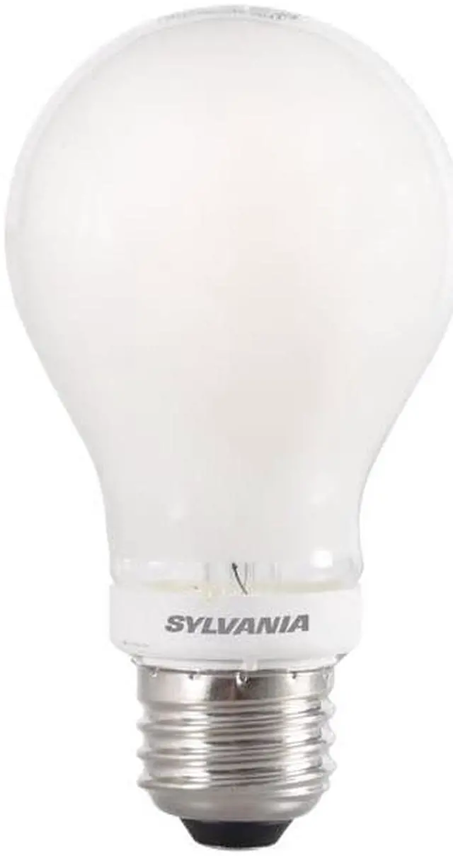 Alt view image 2 of 2 - (12 pack) Sylvania LED A19 Daylight 60 watt equivalent Dimmable LED light bulbs