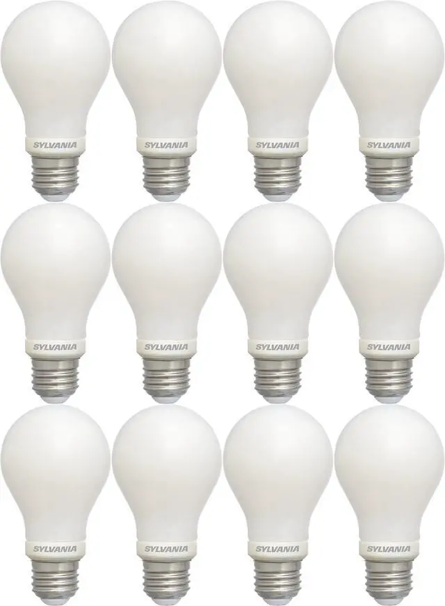 Alt view image 2 of 4 - (12 bulbs) SYLVANIA 74961 A21 LED Light, 100 Watt Equivalent, Non-Dimmable, Soft White Color 2700K, Made in the USA with US and Global Parts