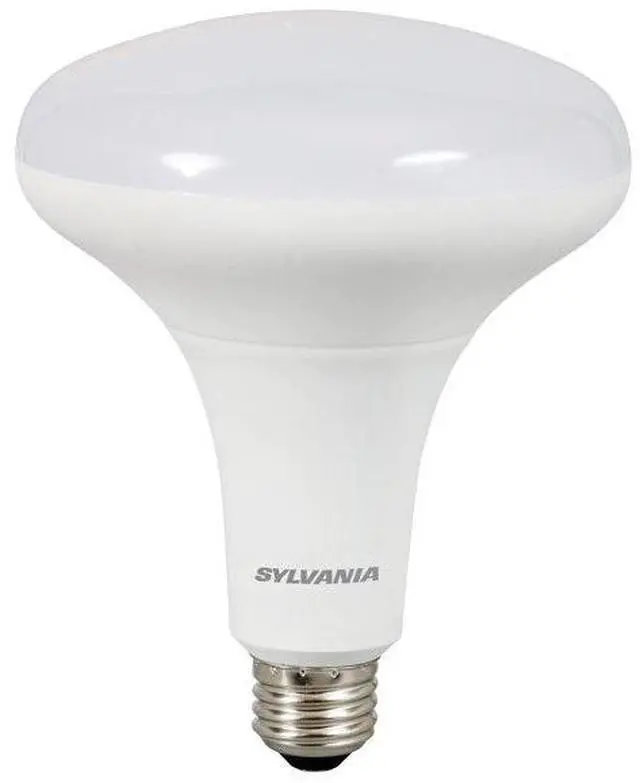Alt view image 2 of 4 - (2 bulbs) Sylvania LED BR40 Flood Light, 85 watt equivalent, Soft White, Dimmable, Indoor Outdoor, Medium Base, LED Light Bulb