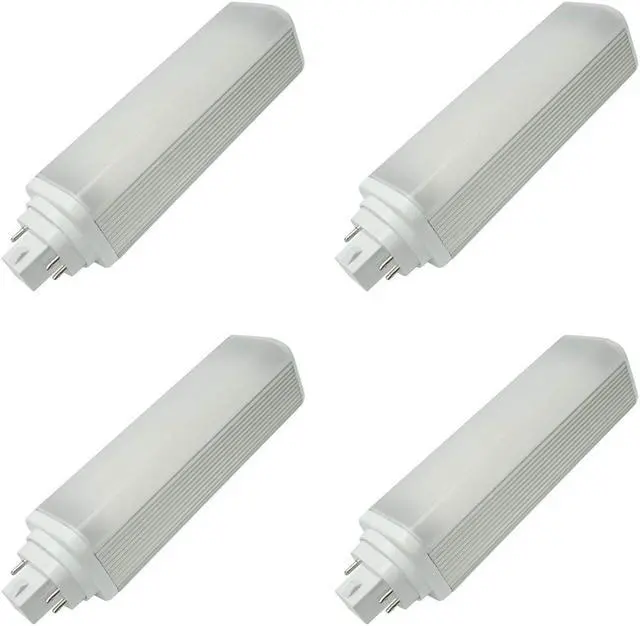 Main image of (4 bulbs) GE 39289 LED replacement for CFL, 18.5 watts, GX24q base, compatibility with 4 pin CFL sockets