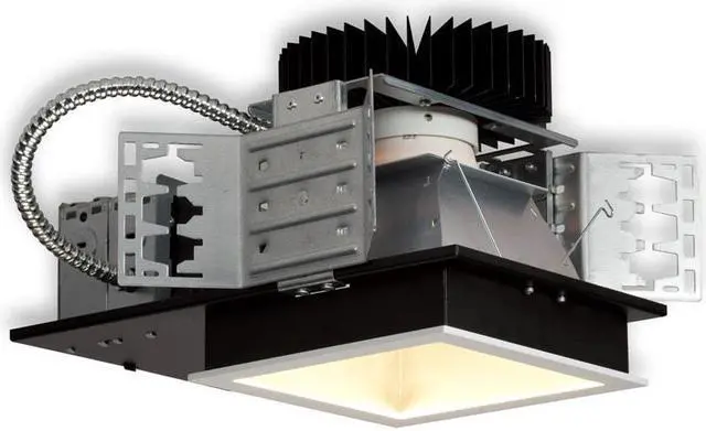 Main image of GE Lumination LED Luminaire Architectural Downlight 6 inch Square 1500 Lumens 4000K Dimmable Complete Recessed Lighting Kit