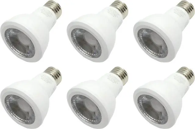 Main image of (case of 6) GE 93107782 Par20 LED Reflector Flood, Dimmable 7 watt 430 lumens LED Light Bulb