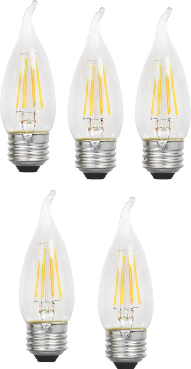 Alt view image 2 of 4 - (case of 5) SYLVANIA 79522 Led Ultra Filament 40 watt equivalent, 2700K Decorative LED light bulb