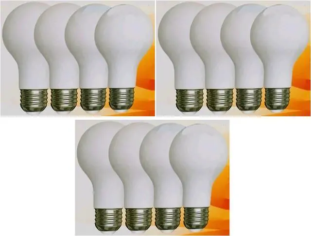 Main image of (12 pack) GE Lighting soft white LED A19, 40 watt equivalent, medium base, 450 lumen LED light bulb