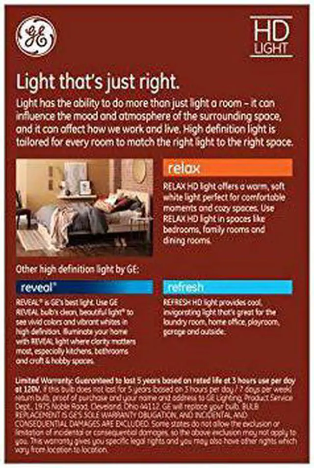 Alt view image 3 of 4 - GE 41835 Relax LED G30 Vanity Globe, frosted, Soft White 2700K, 6 watt, 500 lumen, Dimmable Decorative Globe Light Bulb, 60 watt replacement