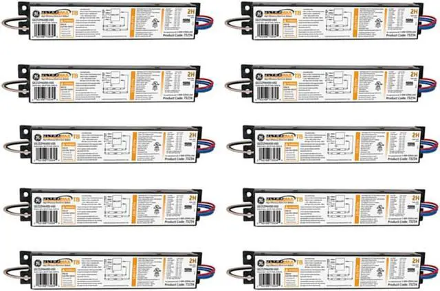 Main image of (case of 10) GE 73234 - GE232MAX90-V60 LFL UltraMax Load Shed Dimming Electronic Dimming Ballast