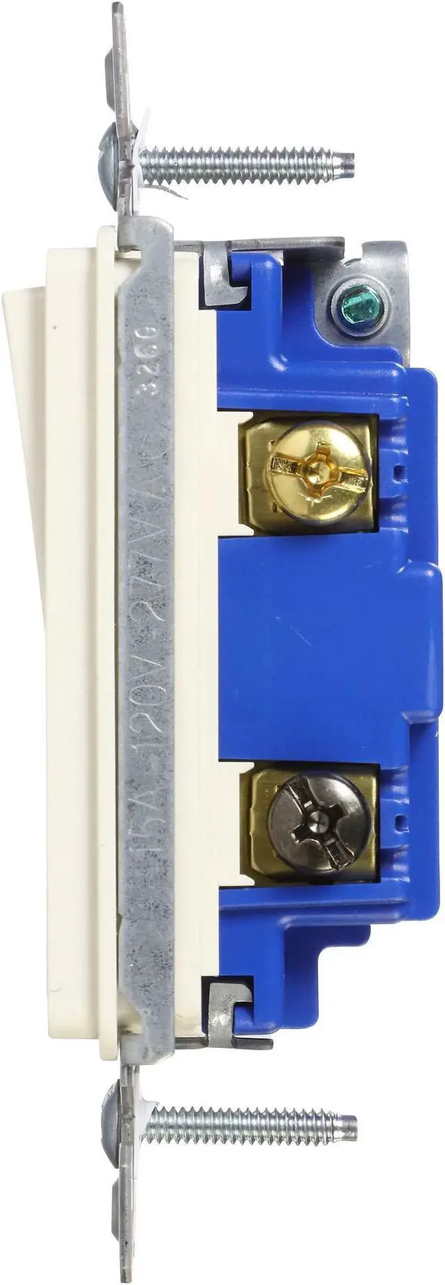 Alt view image 3 of 4 - (case of 12) EATON Wiring 7503LA-BOX 15-Amp 120-Volt 3-Way Decorator, Light Almond