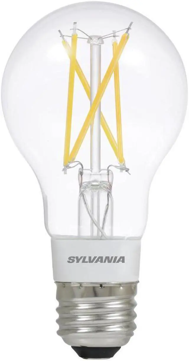 Alt view image 2 of 7 - Sylvania Smart+ LED Smart Bluetooth A19 light Bulb, Seamless Setup, Works with Google, alexa, AppleHomeKit, No hub required, 2700K, LED bulb