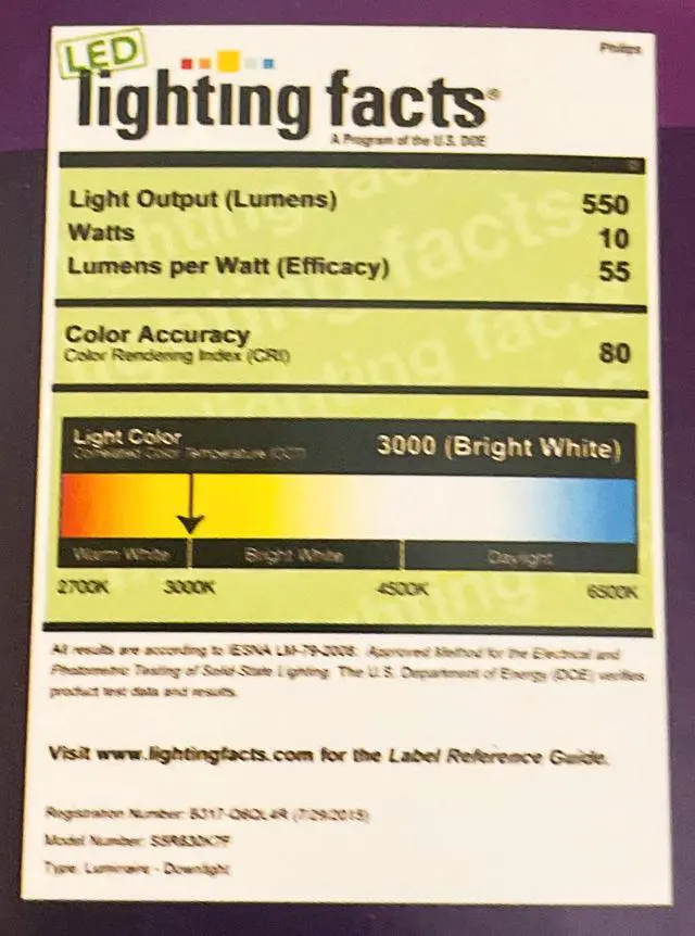 Alt view image 2 of 4 - Philips LED SlimSurface 5 inch round Wafer downlight, 65 watt replacement using only 10 watts, Dimmable, soft white 3000K, 550 lumens