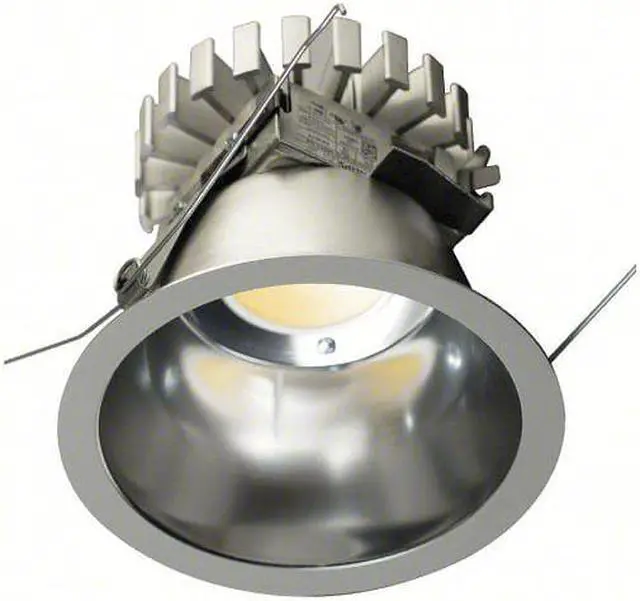 Alt view image 2 of 4 - HUBBELL LIGHTING - DUAL-LITE 6LFSL15L35K9 Alzak,LED Downlighting,Clear,Trim 6"