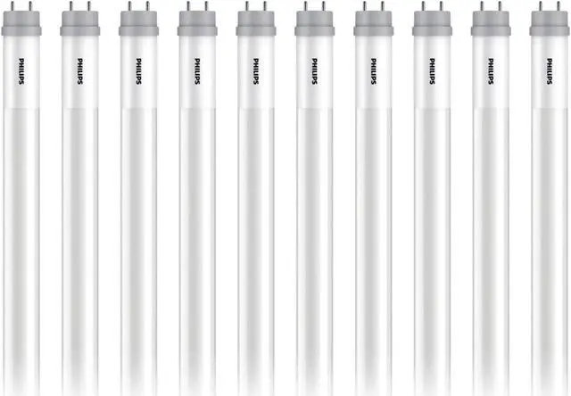 Main image of (case of 10) Philips 557421 LED Tube 9.9T8/COR/48-835/MF16/G T8 Fluorescent Replacement, 48 inches, 10 watts 3500K Neutral White, Type B Ballast Bypass LED tube for 4ft T8 LED upgrade