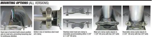 Alt view image 4 of 6 - Hubbell Outdoor Lighting DDL-9L1-NA-NPC-8C Multi-Purpose Dusk-to-Dawn LED Luminaire, 9 LED Lamps, 40 watt fixture, 120VAC, textured powder coated housing