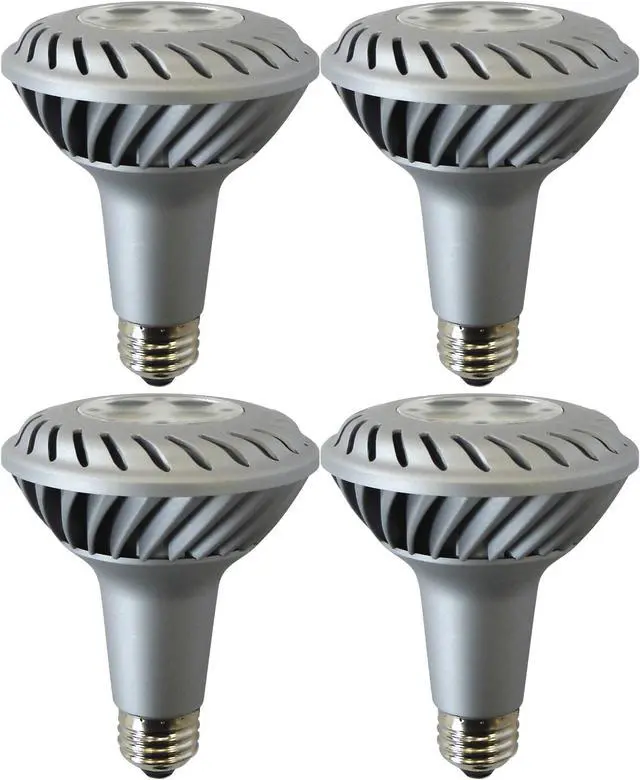 Main image of (4 pack) GE Lighting 61925 Energy Smart LED 10-Watt (50-watt replacement) 450-Lumen PAR30 longneck Floodlight Bulb with Medium Base