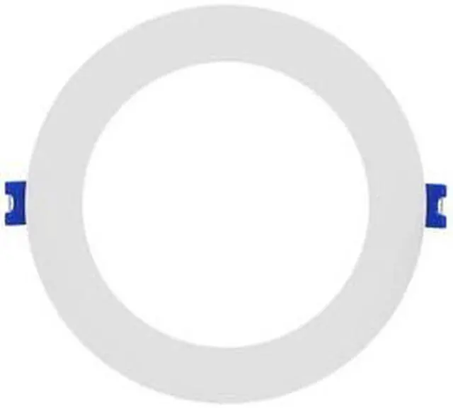 Alt view image 2 of 5 - Philips Lightolier LED flat downlight dual select, 5 inch round FD5RSLMZ10SCTUW, field selectable lumens, 0-10v Dimming, 5 CCT field selectable CCT, White LED Downlight