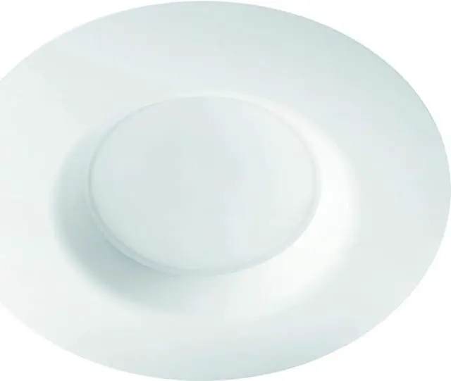 Alt view image 5 of 6 - (case of 6) Philips Pila LED Retrofit Downlight, 6 inch Round, 650 lumens, 3000K Color Temp, 120V, Dimmable, White Trim, LED Donwlight Luminaire PILARETR56R30K, with medium socket retrofit adapter