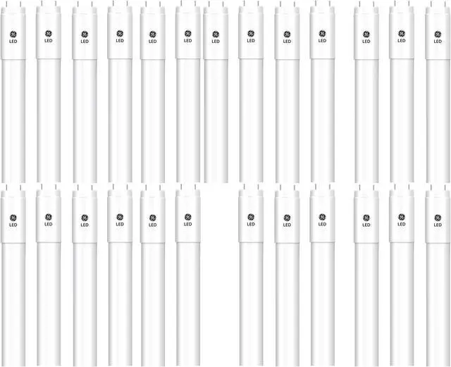Main image of (case of 25) GE LED Tube 93138405 Type A and B upgrade for 48 inch fluorescent T8, Type A and Type B Dual-Mode Glass 13 watt, 1850 lumens, 3000K Color Temp, LED Tube