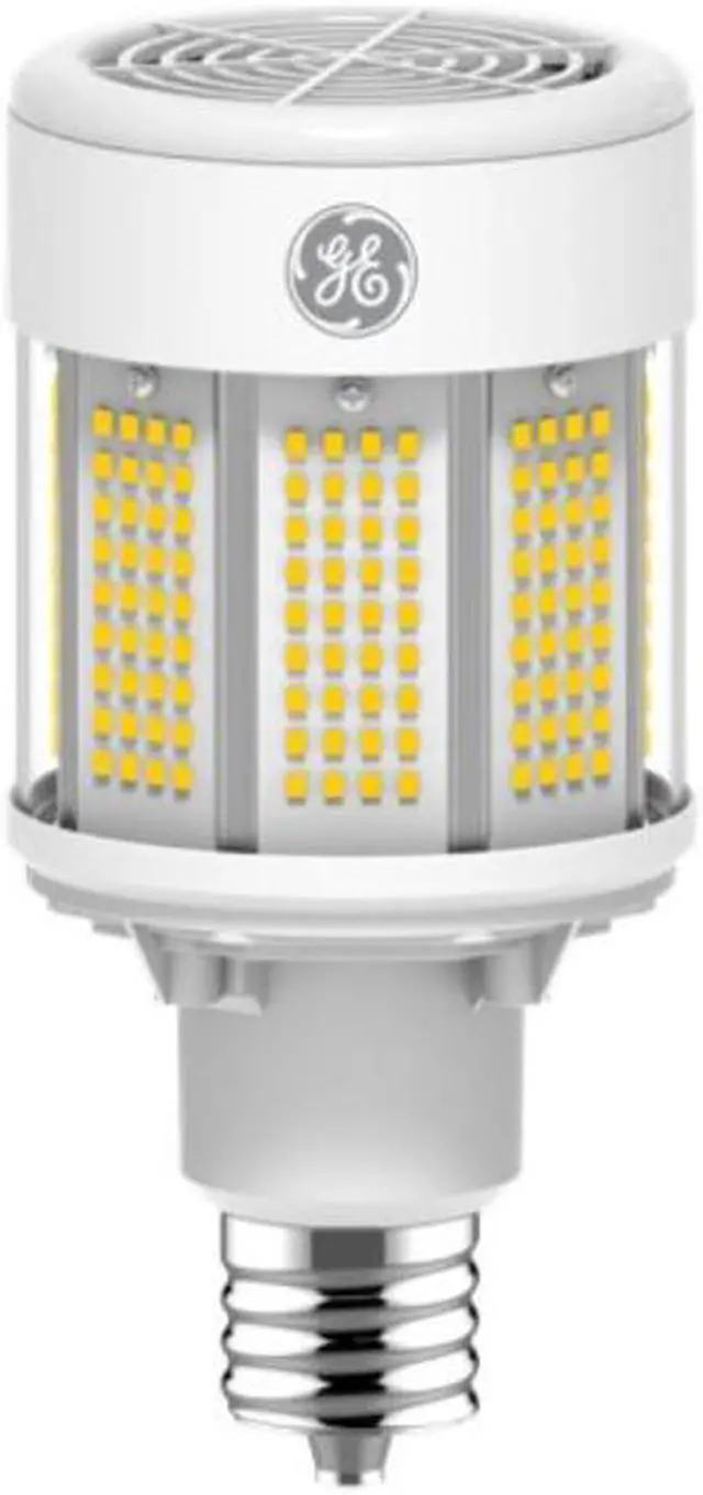 Alt view image 2 of 5 - GE 93101396 LED omni directional corn cob, 250 watt equivalent LED115ED28/740/347/480 HID replacement, EX39 Mogul base, 4000K, 18000 lumens, high voltage 347-480V Type B Ballast Bypass LED corncob