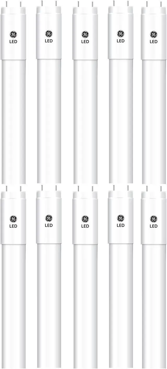 Alt view image 2 of 6 - (case of 10 tubes) GE Lighting 30609 Sunshine LED Tube 48 inch T8, 15 watt, 2300 lumen, 5000K Daylight, Type A Plug and Pay replacement for 4ft T8 Fluorescent Lamp