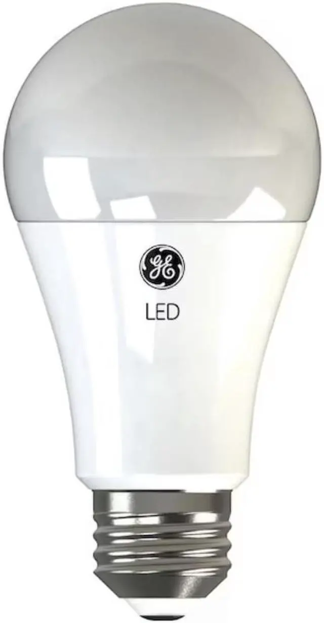 Alt view image 2 of 3 - GE Lighting 93116245 LED A19 Garage Door Opener Bulb, Frosted Soft White, 1490 Lumens, 14-Watts, rough service, heavy duty to withstand vibration