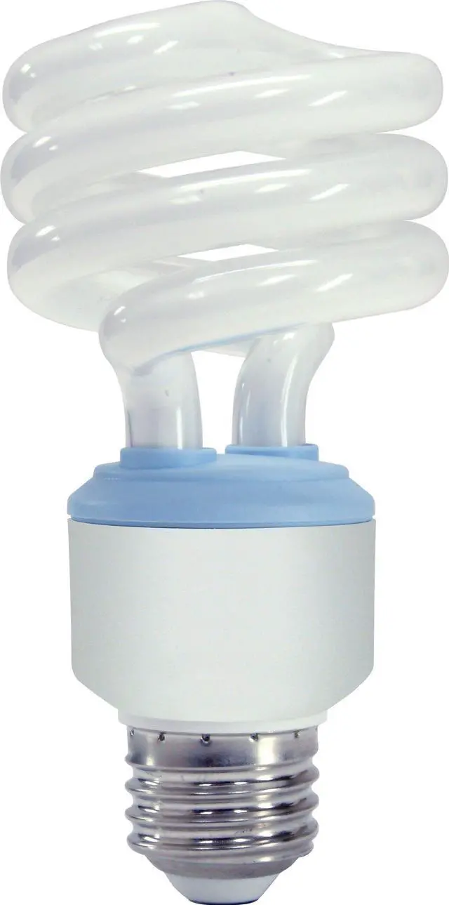 Main image of GE Lighting 80888 Energy Smart Spiral CFL 20-Watt (75-watt replacement) 1200-Lumen T3 Spiral Light Bulb with Medium Base, 1-Pack