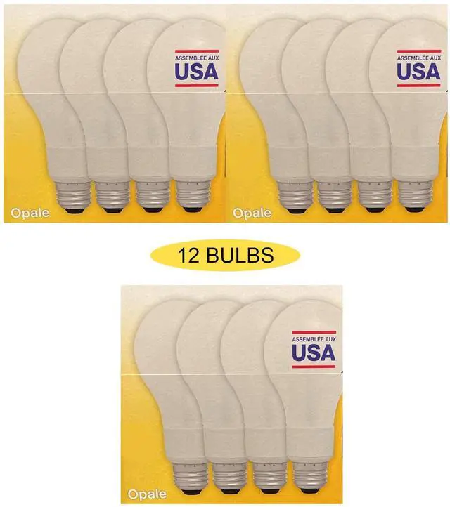Alt view image 3 of 4 - (12 bulbs) SYLVANIA 74961 A21 LED Light, 100 Watt Equivalent, Non-Dimmable, Soft White Color 2700K, Made in the USA with US and Global Parts