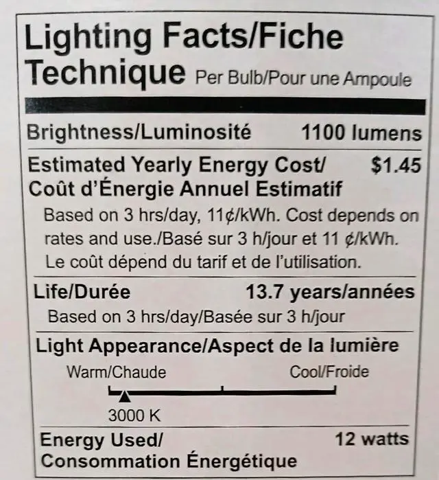 Alt view image 4 of 4 - (6 bulbs) GE 38130 LED PAR20 Flood Light, 1100 Lumens, 3000K, 35 degree beam angle, Dimmable, 12 watts, 15000 hours, energy star