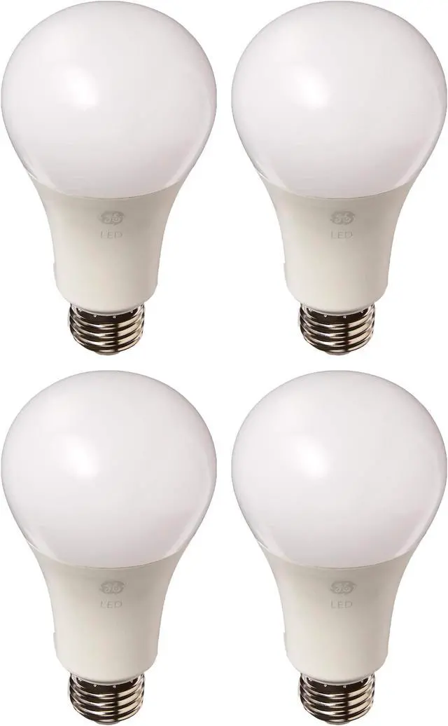 Main image of (pack of 4) GE Lighting 65729 LED Light Bulb A21, 100 watt equivalent, Soft White