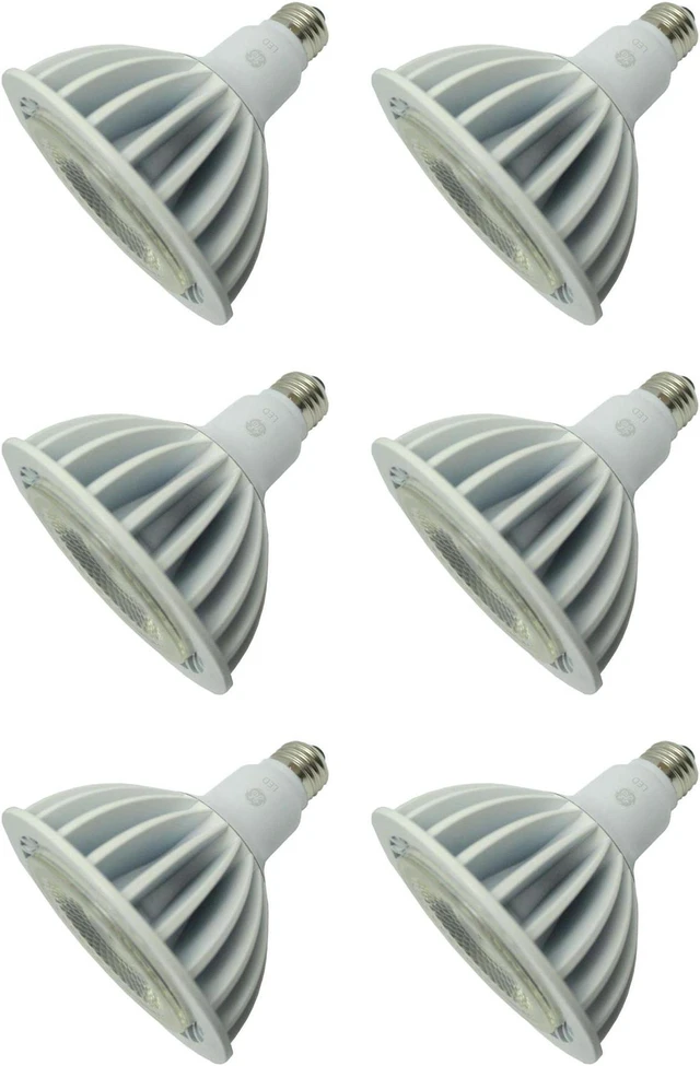 Main image of (case of 6) GE 75447 - LED PAR38, 32 watt, Dimmable LED Light Bulb, 3000K Neutral White, High Output LED 15 degree Spot Lamp