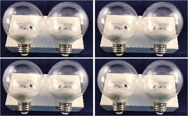 Alt view image 2 of 3 - (case of 8 bulbs) GE 37135 LED Decorative Globe Dimmable, 25 watt replacement, 290 Lumens, 4 watt, Soft White G25