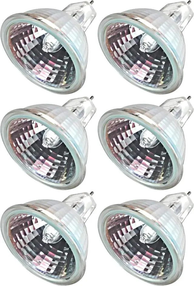 Main image of (6 bulbs) GE 79233 - Q35MR16HIR/CCG55 MR16 Halogen Light Bulb