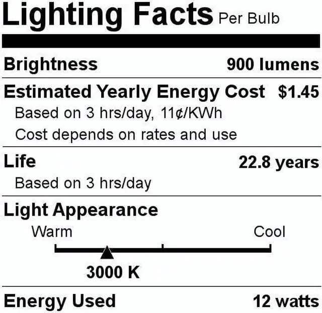 Alt view image 2 of 4 - (case of 6) GE 84380 LED PAR30 Flood Light Bulb,  LED Lamp, 3000K, 900 series, Dimmable, 12 watt 900 lumens LED light bulb, LED12DP30RW93040